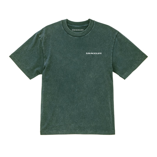 SAVAGELIFE-LOGOTYPE-FADEWASH-TEE-GR