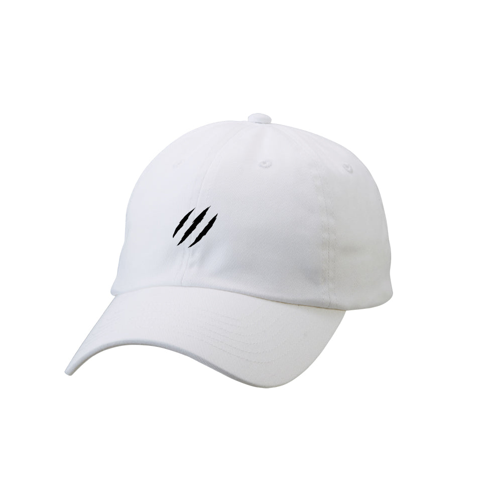 SAVAGELIFE-CLAWMARKS-COTTON-LOW-CAP-WH