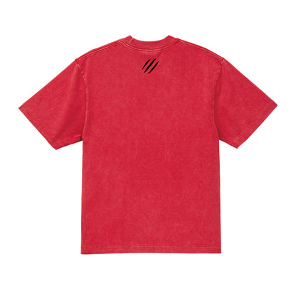 SAVAGELIFE-LOGOTYPE-FADEWASH-TEE-RED