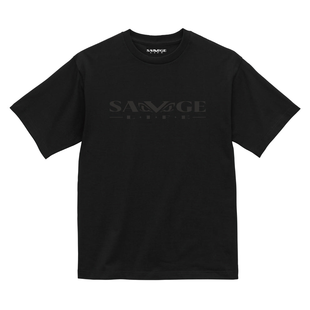 SAVAGELIFE LOGO CLEARPRINT TEE BK