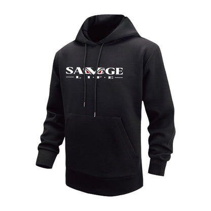 SAVAGELIFE LOGO SPORTS HOODIE BK