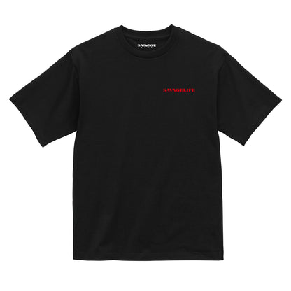 SAVAGELIFE LOGOTYPE  TEE BK