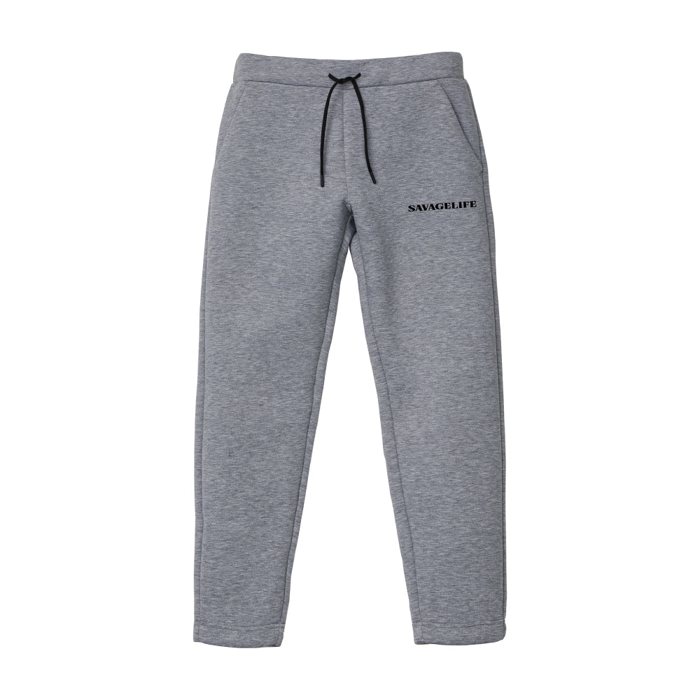 SAVAGELIFE-LOGOTYPE-DOUBLEKNIT-PANTS-GY