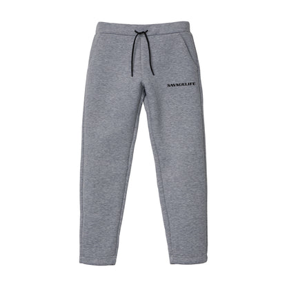 SAVAGELIFE-LOGOTYPE-DOUBLEKNIT-PANTS-GY