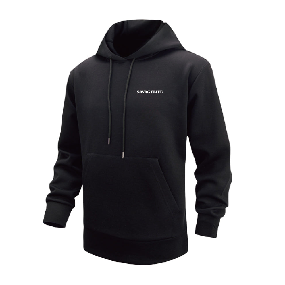 SAVAGELIFE LOGOTYPE SPORTS HOODIE BK