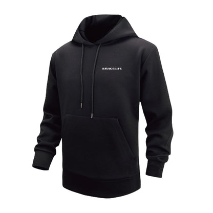 SAVAGELIFE LOGOTYPE SPORTS HOODIE BK