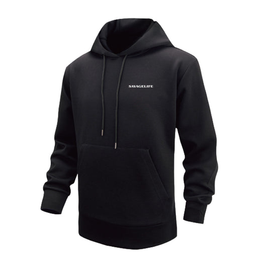 SAVAGELIFE LOGOTYPE SPORTS HOODIE BK