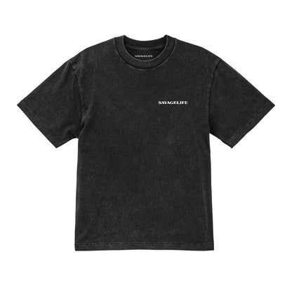 SAVAGELIFE-LOGOTYPE-FADEWASH-TEE-BK
